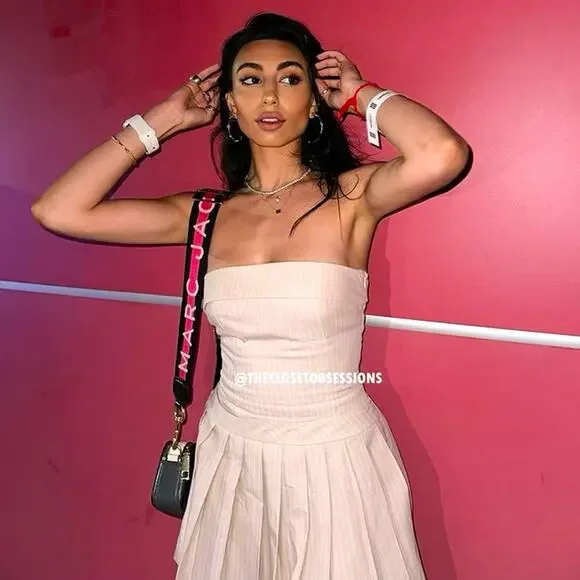 ZARA BLOGGER FAVE!!! Short Pleated Dress NWT - Picture 8 of 16